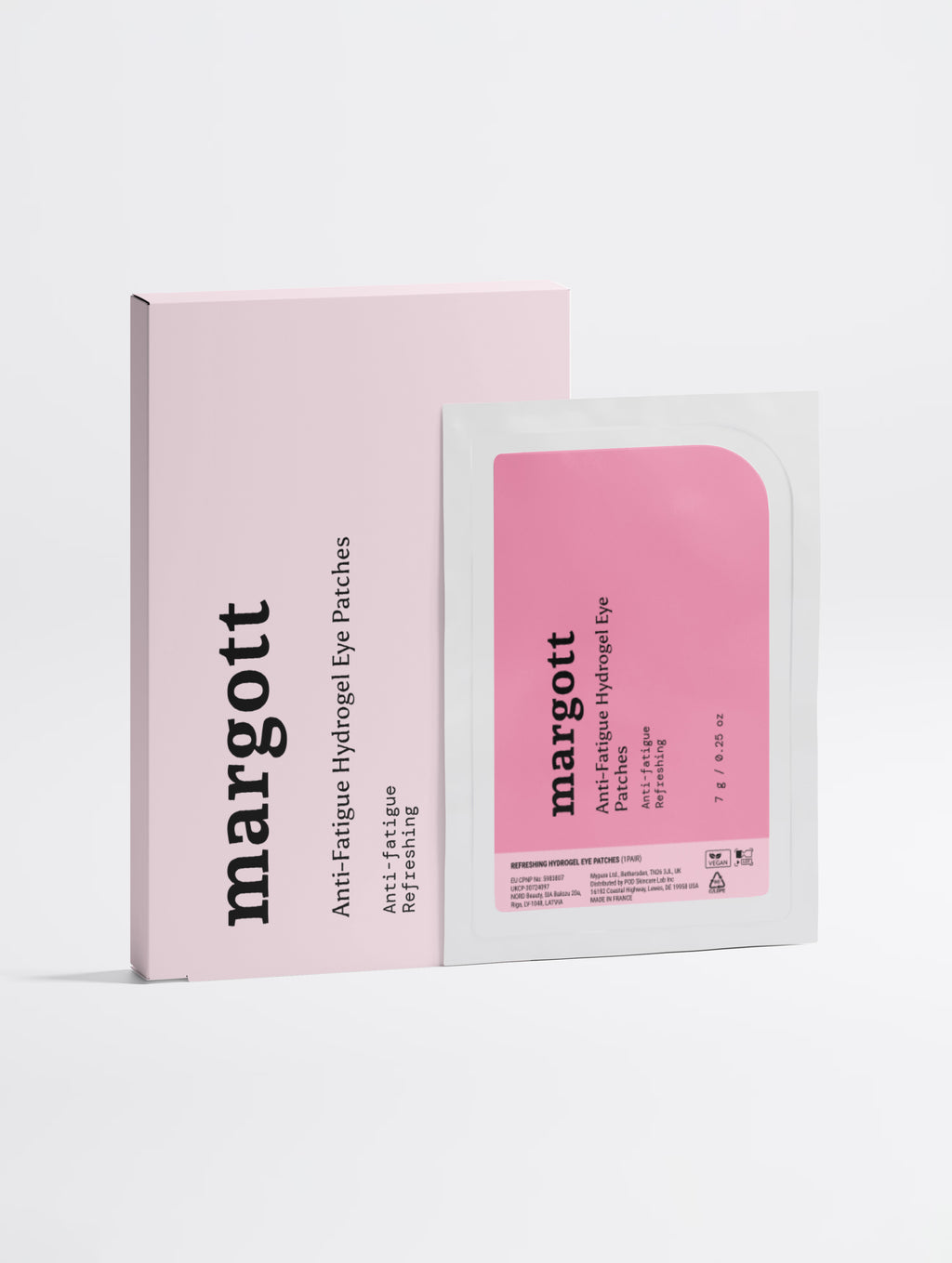 Anti-Fatigue Hydrogel Eye Patches