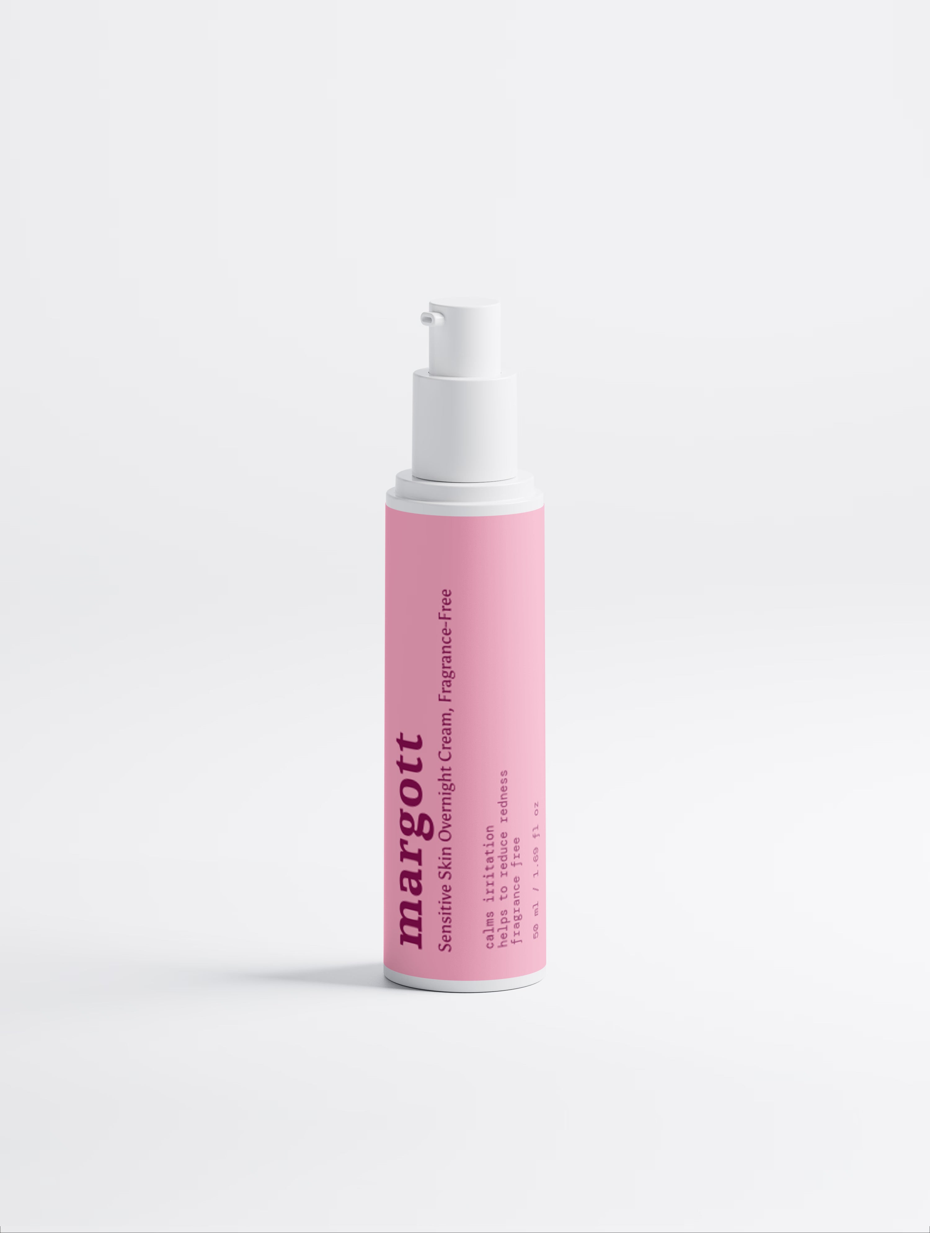 Sensitive Skin Overnight Cream, Fragrance-Free
